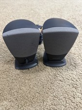 Vintage Harman Kardon HIPS-HB Computer Speakers Grey Retro 90s Y2K Multimedia picture