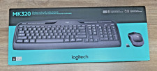 Logitech MK320 Wireless Desktop Keyboard and Mouse Combo Black Brand New Sealed picture