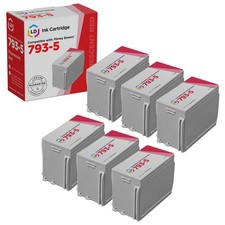LD Comp Pitney Bowes 793-5 6pk Ink Mailing P700 DM100i DM125 DM200L picture