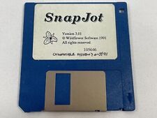 Vintage 1991 SnapJot Software 3.5