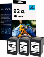 XLhippo 92XL Ink Cartridges Replacement for HP 92 Ink Cartridge Black picture