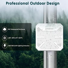WAVLINK AX3000 Outdoor WiFi 6 Extender Access Point with POE 3KM PtP/300 Meters picture