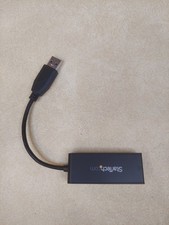 StarTech.com USB 3.0 to Gigabit Ethernet RJ-45 Adapter USB31000S Black picture