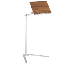 Multifunctional Book Stand for Reading  with Wooden Platform，Portable Book Stand picture