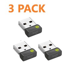 3 PACK Logitech Bolt USB Wireless Receiver for Logi Keyboard & Mouse - NEW™ picture