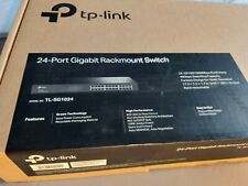 Tested GOOD TP-LINK TL-SG1024S 24 Port Gigabit Ethernet Switch w/Rackmount Ears picture