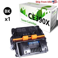 1-Pack 90X CE390X Toner Cartridge Work With MFP-M4555fskm Printer picture
