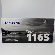 Samsung Genuine MLT-D116S Black Laser Toner for Xpress M2625 M2825 M2835 picture