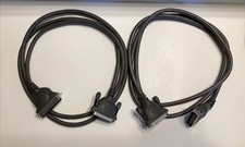 Lot Of 2 BELKIN  6 ft Optimum Data Transfer Cable E101344 Style 20276 25 pin M/F picture