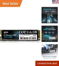 Silicon Power P34A60 128GB NVMe SSD - Ultra-Fast Read/Write Speeds for Gamers picture