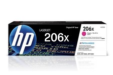 New Open Box HP 206X High Yield Magenta Original LaserJet Toner Cartridge, W211 picture