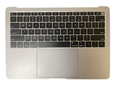 GENUINE Top Case Palmrest + Trackpad Gray MacBook Air 13 A1932 2018 2019 GRADE C picture