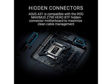 ASUS A31 Black ATX Mid-Tower Gaming Case, Dual-sided tempered glass, Frameless picture