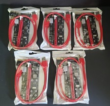 Set of 5 VER009S Pro PCIe 1x to 16x Riser Card Kit - BITCOIN/CRYPTO Mining picture