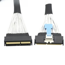 MCIO 5.0 124P 16X to MCIO 5.0 124P Gen5 PCIe Internal Server Data Cable picture