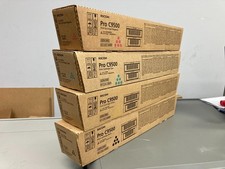 Ricoh Savin Pro C9500 CMYK Toner Set  828670  828669  828668  828667  New picture