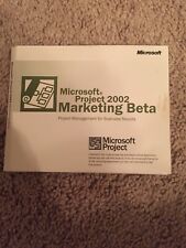 Microsoft Project 2002 Marketing Beta picture