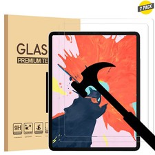 (2 Pack) Premium Tempered Glass Screen Protector For 4rd Gen iPad Pro 12.9