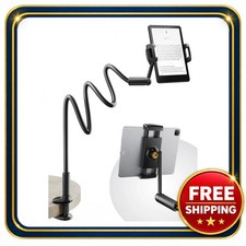 Extended 47-inch gooseneck tablet holder with adjustable arm and stability picture