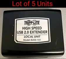 Lot Of 5 Tripp-Lite B203-101 High-Speed USB 2.0 Over Cat5 Extenders - Tested picture
