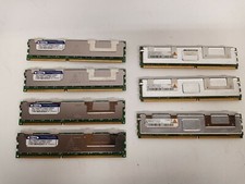 Lot 7Pcs 4GB Mixed Brands 2Rx4 PC2 5300F& DDR3 Server Memory Total: 28GB (7x4GB) picture