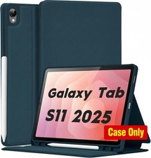 Tablet Case for Tab S11 11 Inch 2025, Navy Blue, Soft TPU, Multi-Angle Stand picture