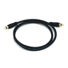 MONOPRICE 2743 A/V Cable, RCA Coaxial M/M,3ft 14X054 picture