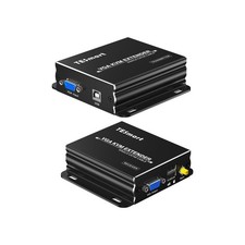 TESmart 1080P 60Hz Long Range 984ft USB VGA KVM Extender Over Cat5e Cat6 Ethe... picture