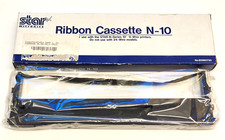 1x STAR micronics NYLON Ribbon Black STAR N-10 N-Series 10