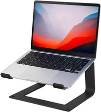 Aluminum Laptop Stand Adjustable Desk Riser Portable Holder for MacBook Dell HP  picture