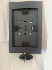 Mount-It Anti-Theft Tablet Kiosk Countertop Stand | Universal Fit Black  picture