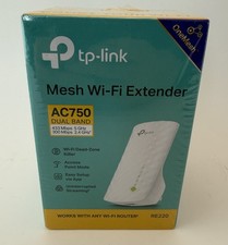TP-Link RE220 AC750 Dual Band Mesh Wi-Fi Range Extender - Brand New Sealed picture