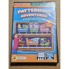 Lakeshore Patterning Adventures 4 Math Skills Pre K PC MAC New Sealed picture