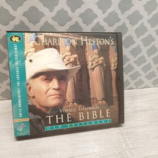 VTG Charlton Heston's Voyage Through Bible Old Testament Cd Rom Pc Win 3.1/Mac picture