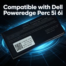 New Battery for Dell Poweredge Perc 6i 5i H700 H800 R900 R810 R610 R510 R410 picture