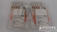 LOT OF 2 NEW SEALED GENUINE CISCO QSFP-4X10G-AOC1M - 40G AOC QSFP to 4SFP CABLES picture
