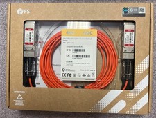 FS.com  3m (10ft) 40G QSFP+ Active Optical Cable QSFP-AO03 New T9-A12 picture