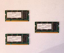 3x Infineon 256MB DDR DIMM 32Mx64 SDRAM PC2700S-2533-0-A1 picture