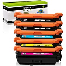 5PK CE250A BCMY Toner Fit for HP 504A Color LaserJet CP3525 3525n 3525dn CP3525x picture