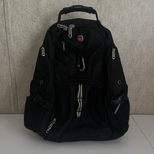 Swiss Gear 1900 Scan Smart Laptop Airflow Backpack Black Durable Zip Compartment picture