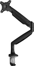 Startech Desk Mount Monitor Arm up to 32In, 19.8Lb/9Kg, Black (ARMPIVOTHDB) picture