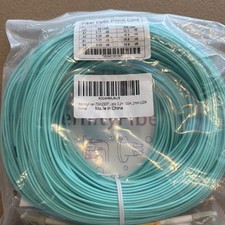 8ternityfiber LC to LC Fiber Patch Cable OM3 Multimode 75M picture