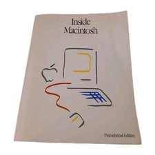 Inside Macintosh Promotional Edition Vintage Apple Developer Book 1985 picture