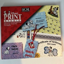 Vintage Disney 101 Dalmatians Print Studio PC 1997 Make Home Printing picture