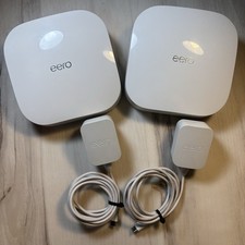 eero Pro 6 Mesh Wi-Fi Router 2-Pack White K010001 Wireless (Wi-Fi) picture