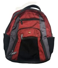 Swissgear Premium Backpack Red Laptop Padded Ortho Outdoor Travel School Bag picture