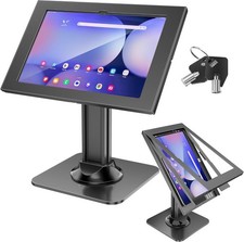 AboveTEK Tablet Kiosk Stand Samsung Tab S8 S9 S10 S11 Ultra 14.6 Anti-Theft picture