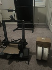 Elegoo Neptune 3 Pro 3d Printer, 2 Spools Of Filament, With Original Cord. picture