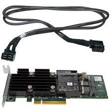 DELL PERC H740P 12G SAS PCIe x8 RAID Controller 03JH35 UCPA-1001 +BBU +Cable LP picture