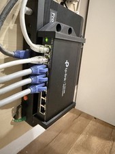Wall Mount Bracket for TP-Link TL-SG108S 8-Port Desktop Switch (TL-SG108) picture